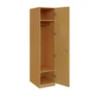 Q 11-40 skříň šatní, 1-dvéřová, 400x600x1800mm, buk royal